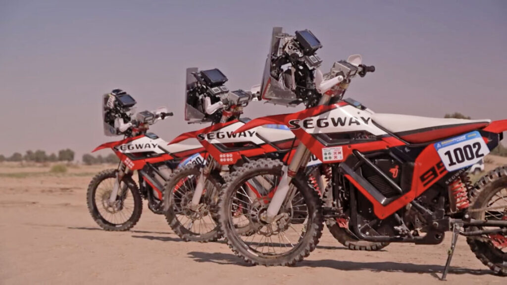 Segway X1000 auf der Dakar Future Mission 1000