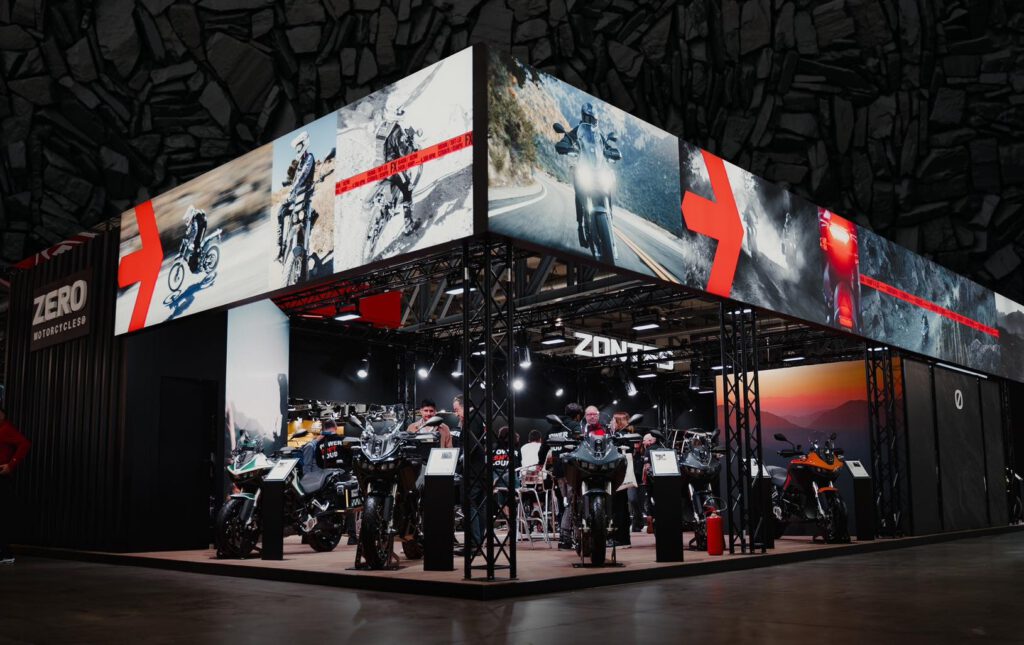 Zero-Stand auf der EICMA