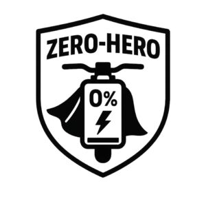 "Zero-Hero" - Aufkleber