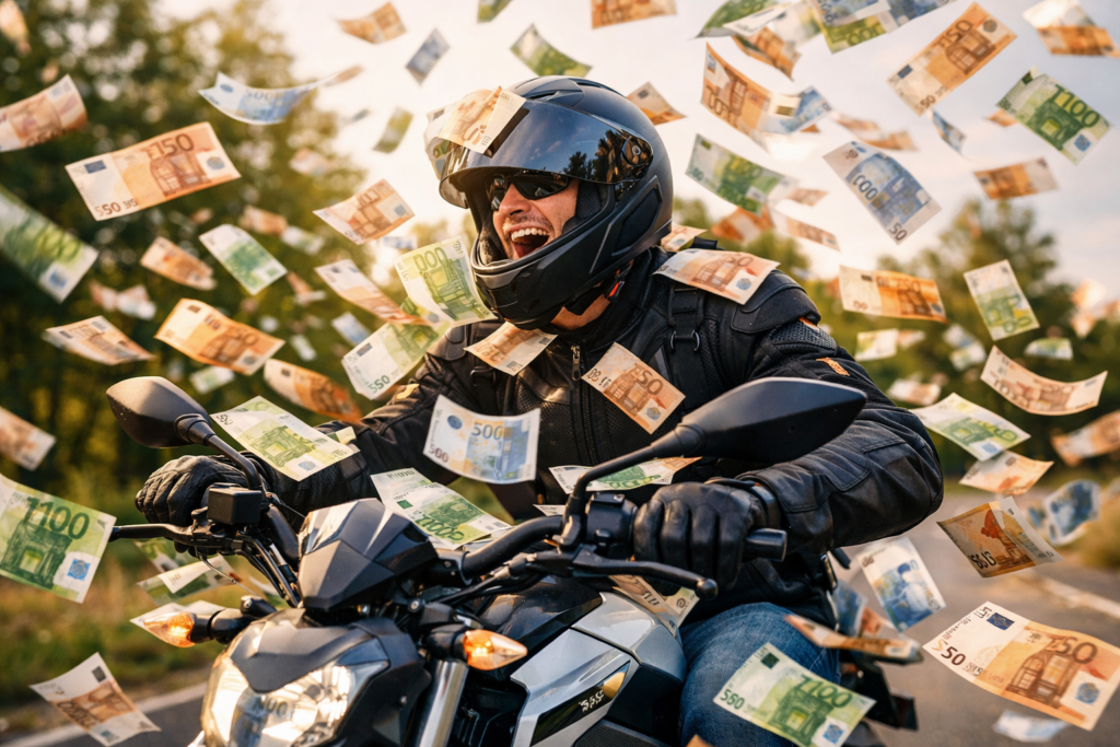 THG-Quote für Motorradfahrer