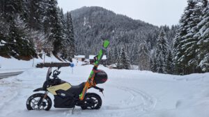 Zero DSR im Schnee
