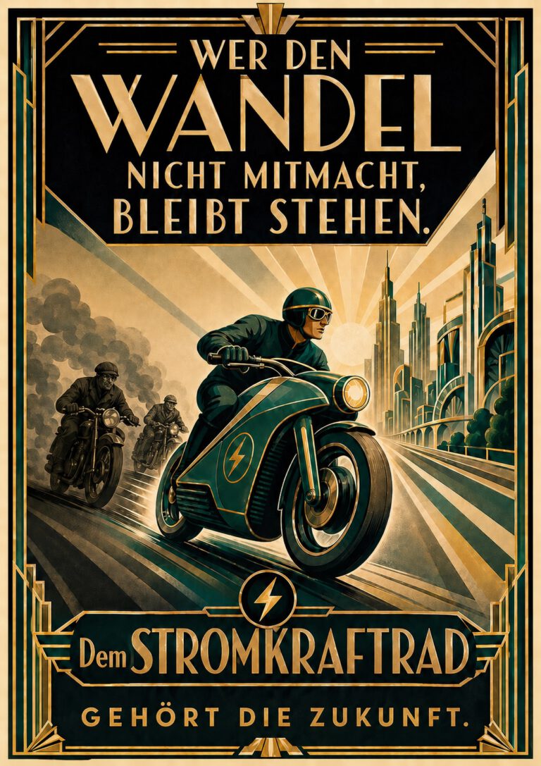 Stromkraftrad Wandel