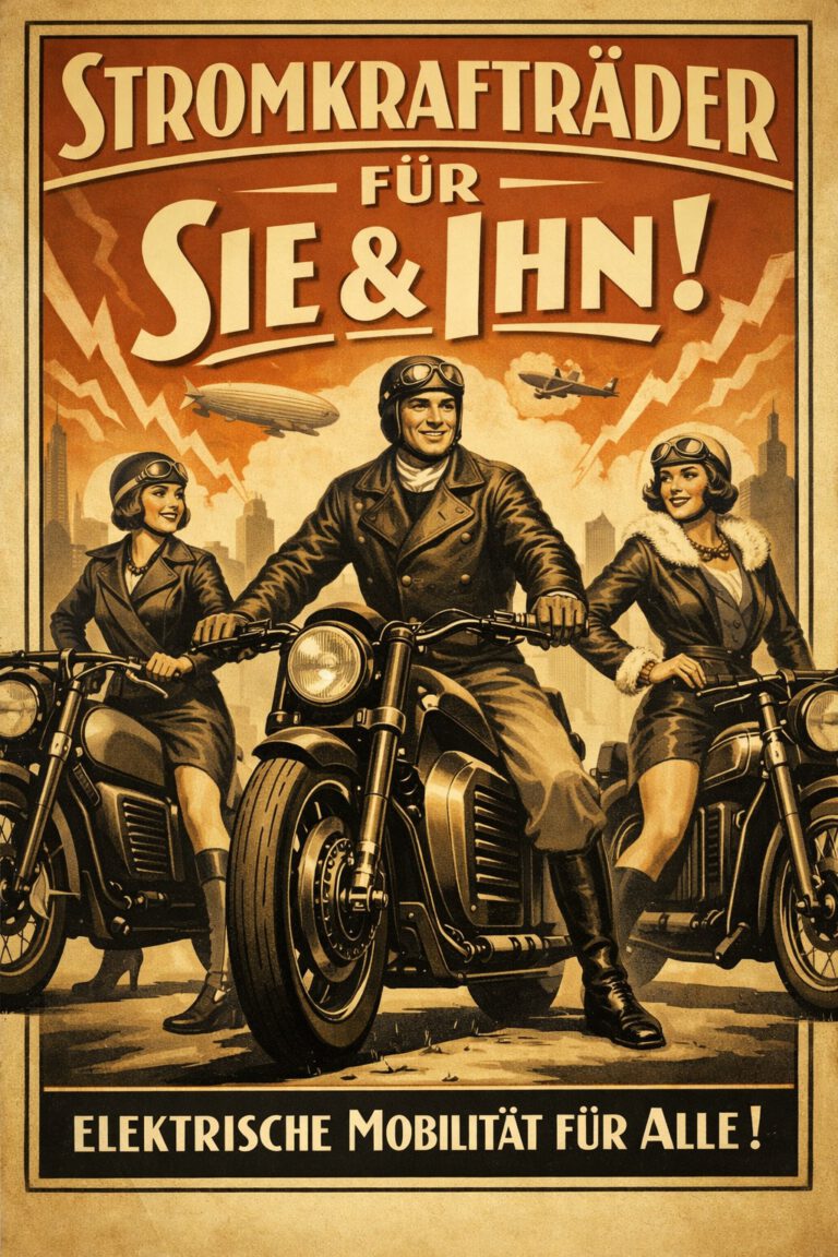Stromkraftrad Frauen