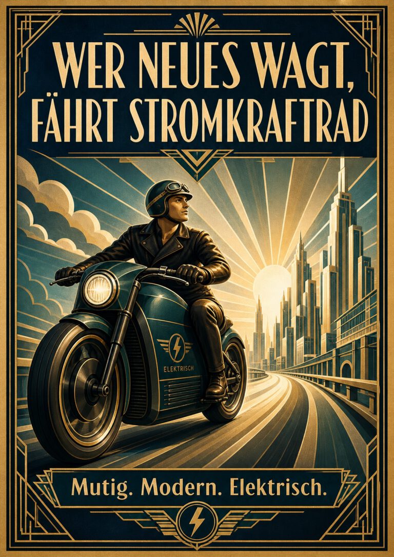 Stromkraftrad Neues wagen