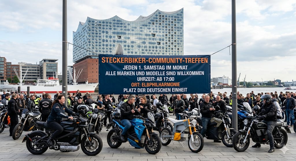 SteckerBiker Communitytreffen Hamburg