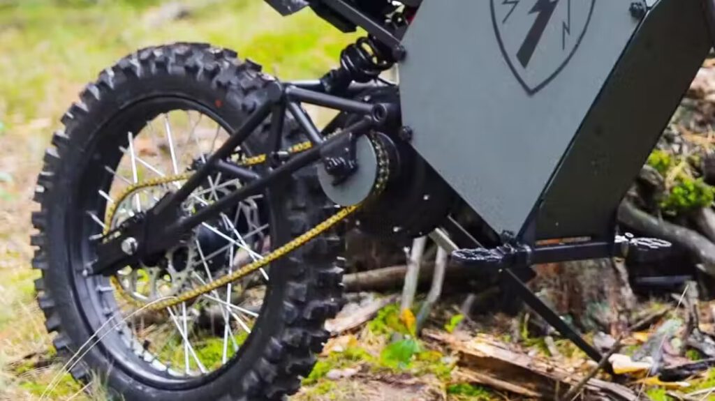 Wolfstorm electric motorcycle