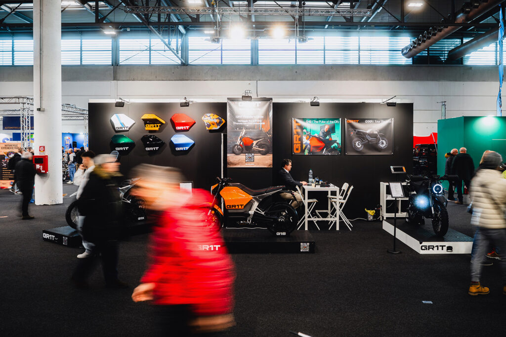 GR1T Booth EICMA